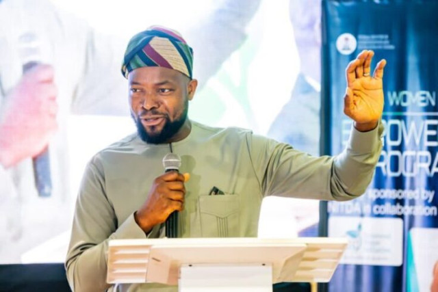 Minister of Communications, Innovation, and Digital Economy, Dr. Bosun Tijani